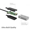 ALOGIC ULC35APW-SGR audio cable 0.1 m 3.5mm USB Grey - Image 5