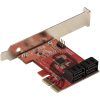 StarTech.com SATA PCIe Card - 4 Port PCIe SATA Expansion Card - 6Gbps - Low Profile Bracket - Stacked SATA Connectors - ASM1164 - Image 13