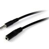 StarTech.com 2m 3.5mm 4 Position TRRS Headset Extension Cable - M/F