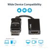 StarTech.com DisplayPort to HDMI Adapter - 4K 60Hz Active DP 1.4 to HDMI 2.0 Video Converter - DP to HDMI Monitor/TV/Display Cab - Image 11