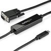 StarTech.com 3ft/1m USB C to VGA Cable - 1920x1200/1080p USB Type C to VGA Video Active Adapter Cable - Thunderbolt 3 Compatibl