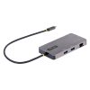 StarTech.com USB C Multiport Adapter, Dual HDMI Video, 4K 60Hz, 2Pt 5Gbps USB-A Hub, 100W Power Delivery Pass-Through/GbE/SD/Mic - Image 4