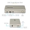 StarTech.com USB C Dock - USB-C to DisplayPort 4K 30Hz or VGA - 65W USB Power Delivery Charging - 4-Port USB 3.1 Gen 1 Hub - Uni - Image 11