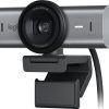 Logitech MX Brio 705 for Business webcam 8.5 MP 4096 x 2160 pixels USB 3.2 Gen 1 (3.1 Gen 1) Aluminium, Black