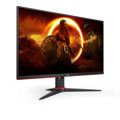 AOC 24G2SE computer monitor 60.5 cm (23.8") 1920 x 1080 pixels Full HD Black, Red - Image 8