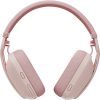 Logitech Zone Vibe 100 Headset Wireless Head-band Calls/Music Bluetooth Pink - Image 4