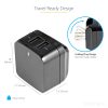 StarTech.com Dual-port USB wall charger - international travel - 17W/3.4A - black - Image 10