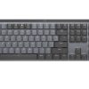 Logitech MX Mechanical keyboard Office RF Wireless + Bluetooth QWERTY English Graphite, Grey
