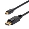 StarTech.com 10ft (3m) Mini DisplayPort to DisplayPort 1.2 Cable - 4K x 2K UHD Mini DisplayPort to DisplayPort Adapter Cable - M - Image 2