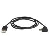 StarTech.com USB-A to USB-C Cable - Right-Angle - M/M - 1 m (3 ft.) - USB 2.0 - Image 3