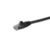 StarTech.com 2m CAT6 Ethernet Cable - Black CAT 6 Gigabit Ethernet Wire -650MHz 100W PoE RJ45 UTP Network/Patch Cord Snagless w/ - Image 2
