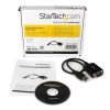 StarTech.com 1 ft USB to RS232 Serial DB9 Adapter Cable with COM Retention - Image 2