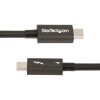 StarTech.com 3ft (1m) Thunderbolt 4 Cable - 40Gbps - 100W PD - 4K/8K Video - Intel-Certified Thunderbolt Cable - Compatible w/ U - Image 7