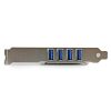 StarTech.com 4 Port PCI Express PCIe SuperSpeed USB 3.0 Controller Card Adapter with UASP - SATA Power - Image 2