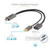 StarTech.com 1ft (30cm) HDMI to DisplayPort Adapter Cable, Active 4K 60Hz HDMI 2.0 to DP 1.2 Converter, HDR, USB Bus Powered, HD - Image 7
