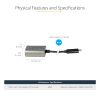 StarTech.com USB C to VGA Adapter - 1080p USB Type-C to VGA Adapter Dongle - USB-C (DP Alt Mode) to VGA Monitor/Display Video Co - Image 3