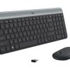 Logitech MK470 Slim keyboard Mouse included Office RF Wireless Graphite, Silver - Image 5