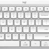 Logitech MX Keys S keyboard Universal RF Wireless + Bluetooth QWERTY Turkish Aluminium, White
