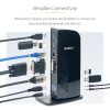 StarTech.com Dual Monitor USB 3.0 Docking Station with HDMI - DVI - 6 x USB Ports~Dual Monitor USB 3.0 Laptop Docking Station wi - Image 8