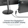 StarTech.com DisplayPort to HDMI Adapter - 4K 60Hz Active DP 1.4 to HDMI 2.0 Video Converter - DP to HDMI Monitor/TV/Display Cab - Image 8