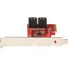 StarTech.com SATA PCIe Card - 4 Port PCIe SATA Expansion Card - 6Gbps - Low Profile Bracket - Stacked SATA Connectors - ASM1164 - Image 7