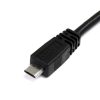 StarTech.com 1 ft USB Y Cable for External Hard Drive - Dual USB A to Micro B - Image 3