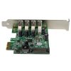 StarTech.com 4 Port PCI Express PCIe SuperSpeed USB 3.0 Controller Card Adapter with UASP - SATA Power - Image 4