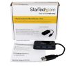 StarTech.com Portable 4 Port SuperSpeed Mini USB 3.0 Hub - Black~Portable 4 Port SuperSpeed Mini USB 3.0 Hub - 5Gbps - Black - Image 2