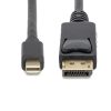 StarTech.com 10ft (3m) Mini DisplayPort to DisplayPort 1.2 Cable - 4K x 2K UHD Mini DisplayPort to DisplayPort Adapter Cable - M - Image 3