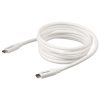 StarTech.com USB-C to USB-C Cable w/ 5A PD - M/M - White - 2 m (6 ft.) - USB 2.0 - USB-IF Certified - Image 3