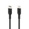 Belkin CHARGE USB-C TO LTG BRAIDED CBL 1M BLK - Image 3