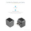 StarTech.com Dual-port USB wall charger - international travel - 17W/3.4A - black - Image 11