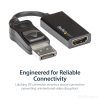 StarTech.com DisplayPort to HDMI Adapter - 4K 60Hz Active DP 1.4 to HDMI 2.0 Video Converter - DP to HDMI Monitor/TV/Display Cab - Image 6