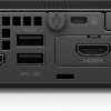 HP Elite Mini 600 G9 Intel® Core™ i5 i5-12500T 8 GB DDR5-SDRAM 256 GB SSD Windows 11 Pro Mini PC Black - Image 4