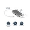 StarTech.com USB-C Multiport Adapter - USB-C Travel Docking Station w/ 4K HDMI - 60W Power Delivery Pass-Through, GbE, 2pt USB-A - Image 6