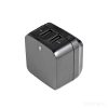 StarTech.com Dual-port USB wall charger - international travel - 17W/3.4A - black - Image 4