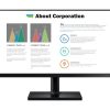 Samsung LF24T450FQEXXY computer monitor 61 cm (24") 1920 x 1080 pixels Full HD LCD Black - Image 11