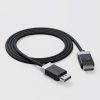 ALOGIC FUDP2-SGR DisplayPort cable 2 m Grey, Black - Image 4