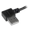 StarTech.com Micro-USB Cable with Right-Angled Connectors - M/M - 2m (6ft) - Image 2
