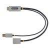 StarTech.com 1ft (30cm) HDMI to DisplayPort Adapter Cable, Active 4K 60Hz HDMI 2.0 to DP 1.2 Converter, HDR, USB Bus Powered, HD - Image 3