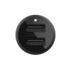 Belkin Dual USB-A Car Charger 12W X2 BLK - Image 4