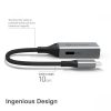 ALOGIC ULC35APW-SGR audio cable 0.1 m 3.5mm USB Grey - Image 2