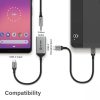 ALOGIC ULC35APW-SGR audio cable 0.1 m 3.5mm USB Grey - Image 3