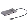 StarTech.com USB C Multiport Adapter, Dual HDMI Video, 4K 60Hz, 2Pt 5Gbps USB-A Hub, 100W Power Delivery Pass-Through/GbE/SD/Mic