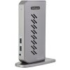 StarTech.com USB-C USB-A Dock - Hybrid Universal USB 3.0 Docking Station for USB-C or USB-A Laptop - Dual Monitor 4K 60Hz HDMI/D