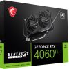 MSI VENTUS GeForce RTX 4060 Ti 2X BLACK 8G OC NVIDIA 8 GB GDDR6 - Image 3