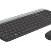 Logitech MK470 Slim keyboard Mouse included Office RF Wireless Graphite, Silver - Image 4