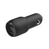 Belkin Dual USB-A Car Charger 12W X2 BLK - Image 2