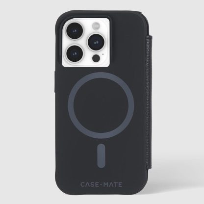 Case-mate 2023 6.1in iPhone Pro Wallet Folio - Bla