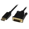 StarTech.com 6ft (1.8m) DisplayPort to DVI Cable - 1080p Video - Active DisplayPort to DVI Adapter Cable - DisplayPort to DVI-D